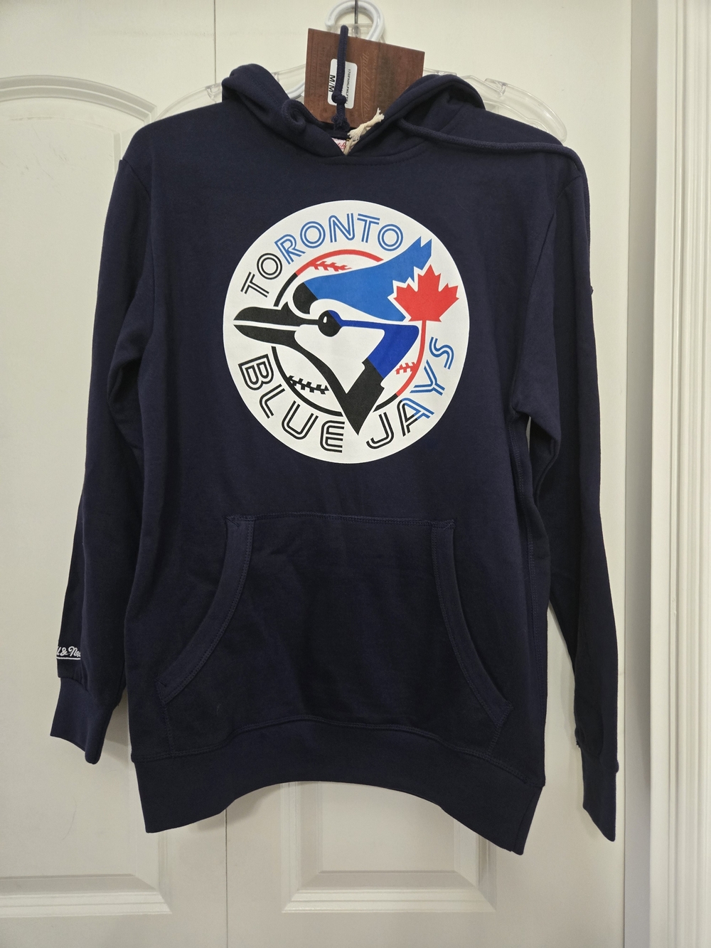Mitchell & Ness NWT Toronto Blue Jays Navy Pullover Hoodie